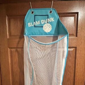 Hanging Laundry Bag - Boys - basketball - over the door